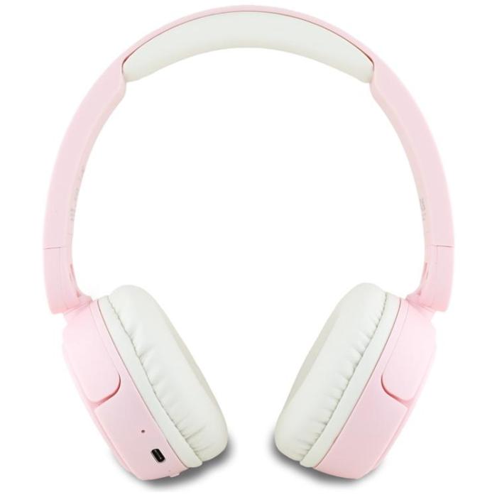 Hello Kitty - Hello Kitty On-Ear Hörlurar Trådlösa Bluetooth Face Logo - Rosa