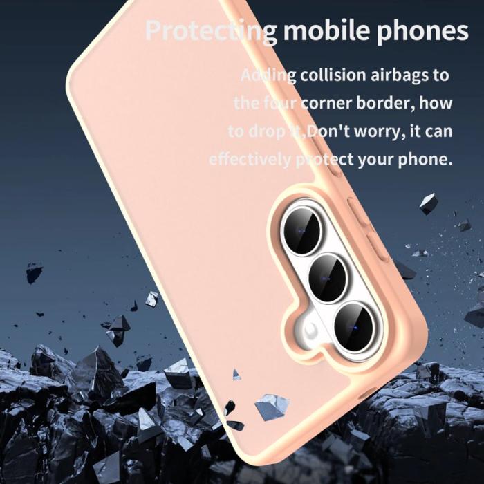 OEM - Samsung Galaxy S26 Skal Touch Matte Anti Drop TPU - Rosa