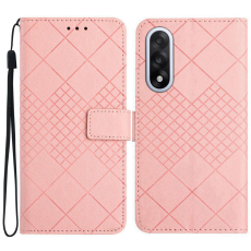 A-One Brand - OnePlus Nord 5 Plånboksfodral Litchi Imprint - Rosa