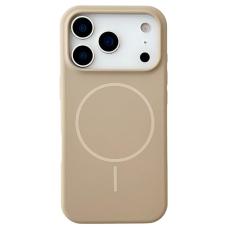 A-One Brand - iPhone 17 Pro Mobilskal MagSafe Silikon Anti Drop - Desert Guld