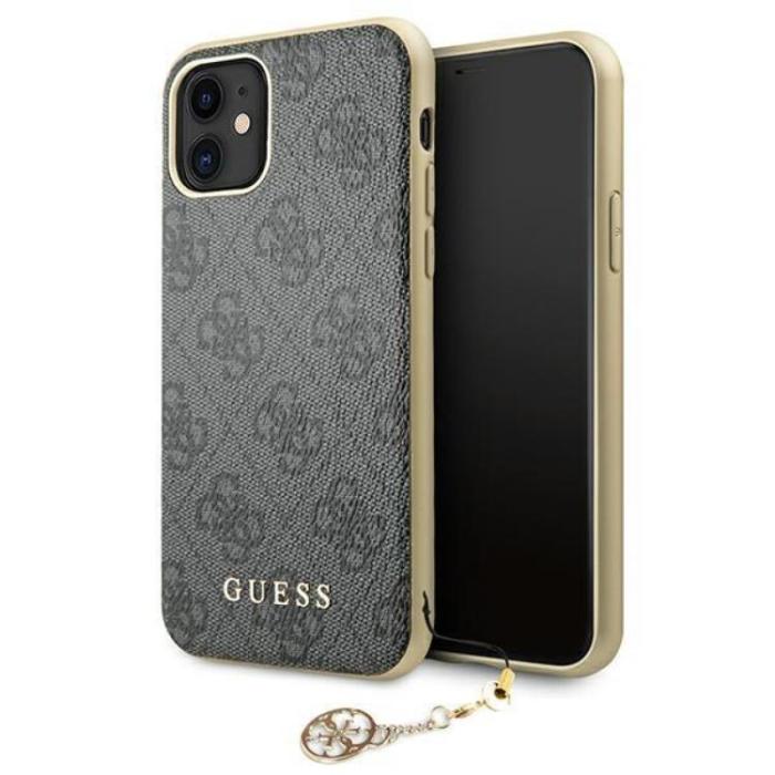 Guess - Guess iPhone 11/XR Mobilskal Charms Collection - Grå