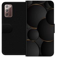 iSecrets - Plånboksfodral till Samsung Galaxy Note20 med Lyxig Cirklar