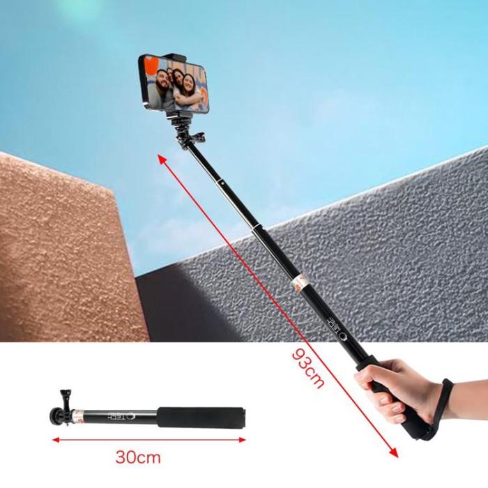 Tech-Protect - Tech-Protect Monopad/Selfie Stick GoPro/DJI - Svart