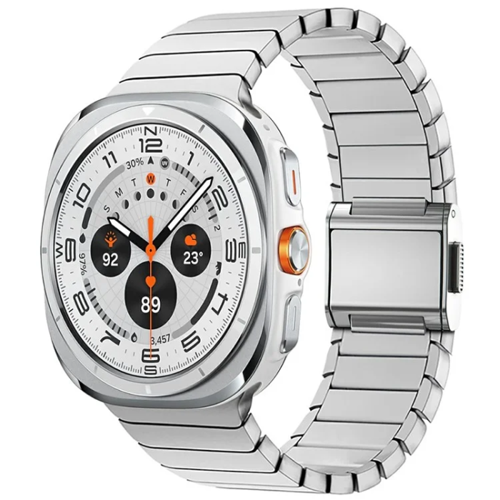 Ringke - Galaxy Watch Ultra (47mm) Armband Stainless Steel - Silver