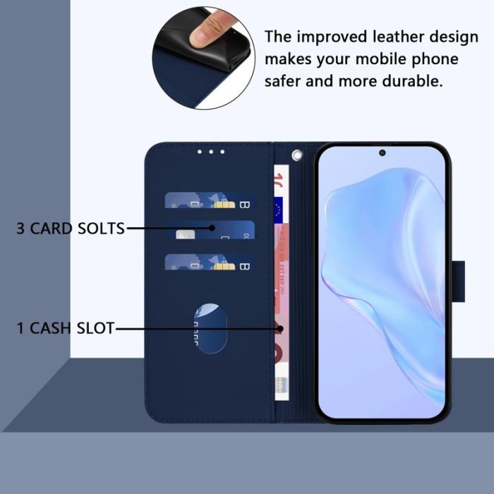OEM - Samsung Galaxy S26 Ultra Fodral Konstläder - Marinblå
