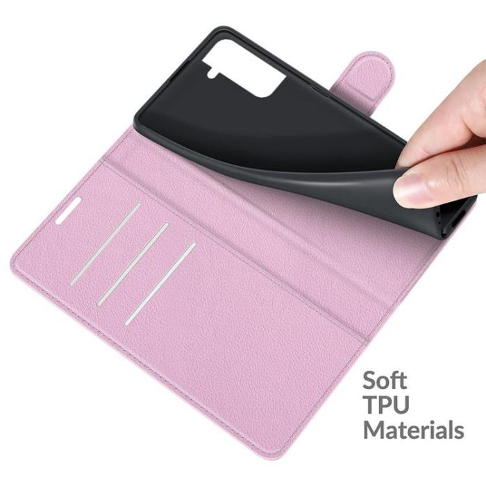 OEM - Litchi Magnetic Fodral Galaxy S22 Plus 5G - LjusRosa