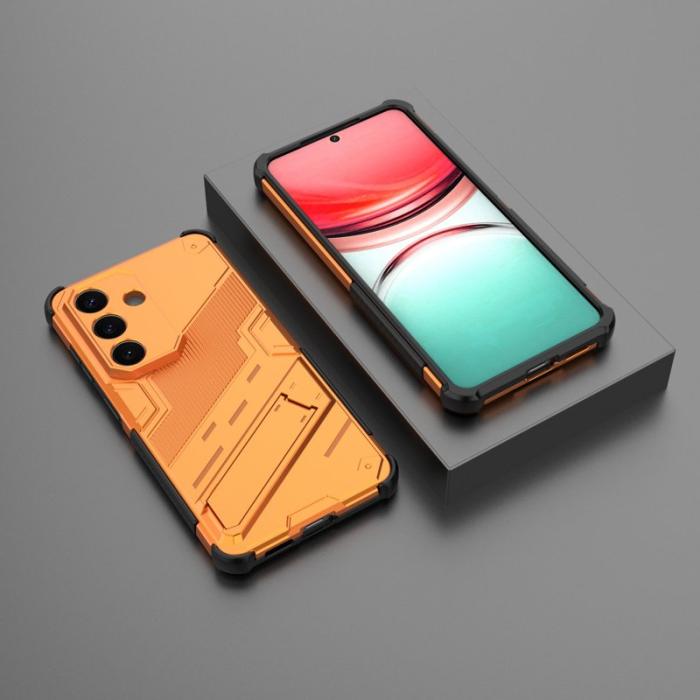 OEM - Mobilskal till Samsung Galaxy S26/S26 Pro PC + TPU Stöttåligt - Orange