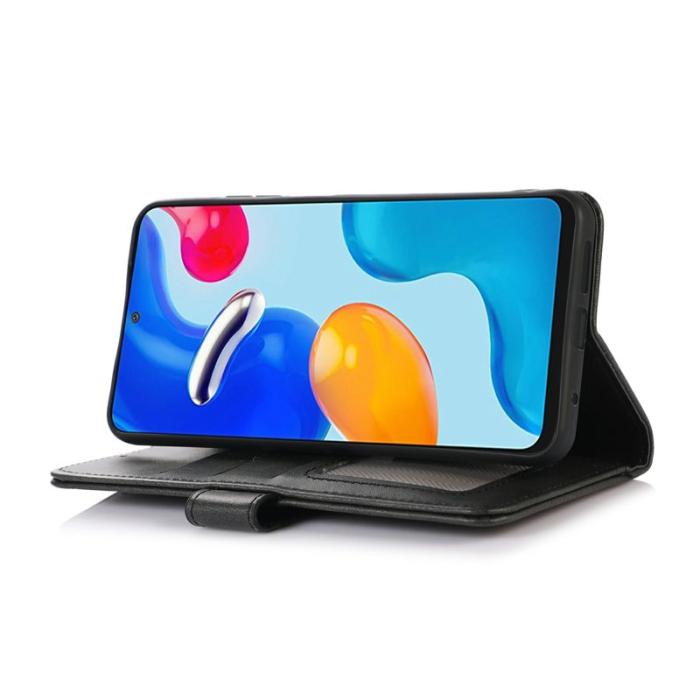 OEM - Samsung Galaxy S26 Ultra Plånboksfodral Konstläder Ställ - Svart