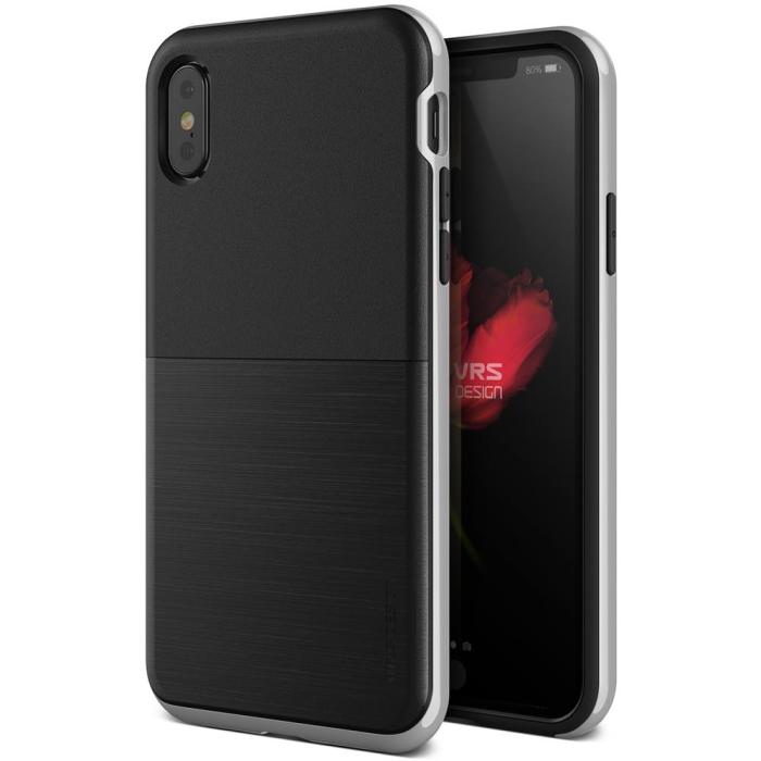 UTGATT5 - Verus High Pro Shield Skal till Apple iPhone XS / X - Silver