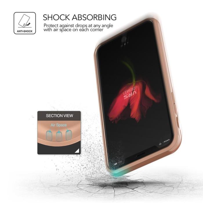 VERUS - Verus High Pro Shield Skal till Apple iPhone XS / X - Blush Gold