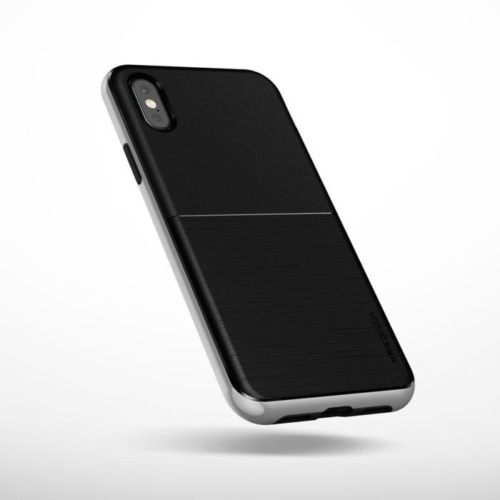 UTGATT5 - Verus High Pro Shield Skal till Apple iPhone XS / X - Silver