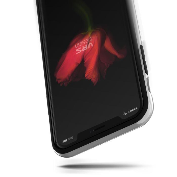 UTGATT5 - Verus High Pro Shield Skal till Apple iPhone XS / X - Silver