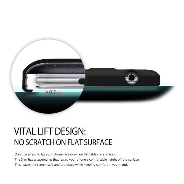Rearth - Ringke Dot Slim Skal till Samsung Galaxy S5 (Vit)