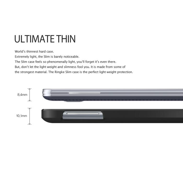 Rearth - Ringke Dot Slim Skal till Samsung Galaxy S5 (Vit)
