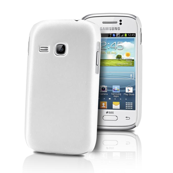 OEM - Skal till Samsung Galaxy Young S6310 (Vit)