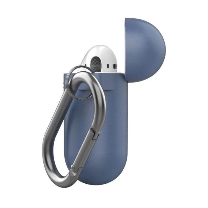 PodSkinz - PodSkinz - Skyddande silikonfodral för Airpods - Vit
