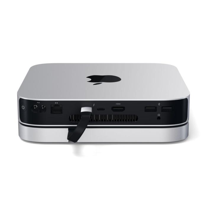 Satechi - Satechi aluminiumstativ och hubb för Mac Mini