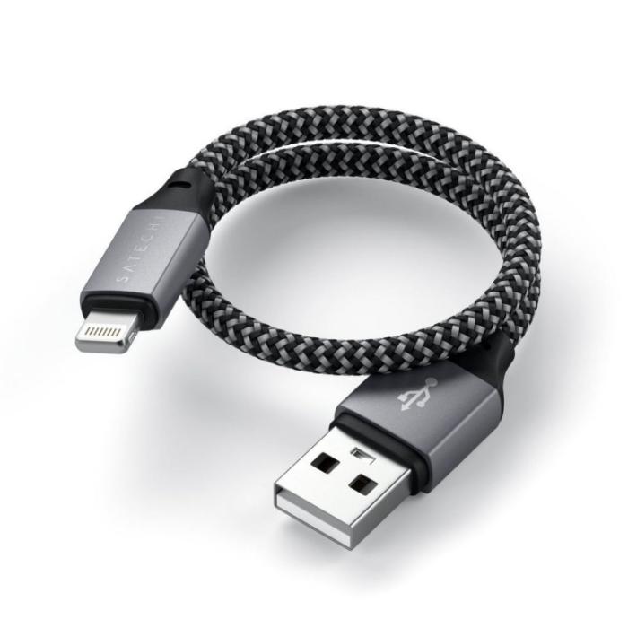 Satechi - Satechi USB-A till Lightning-kabel 25 cm