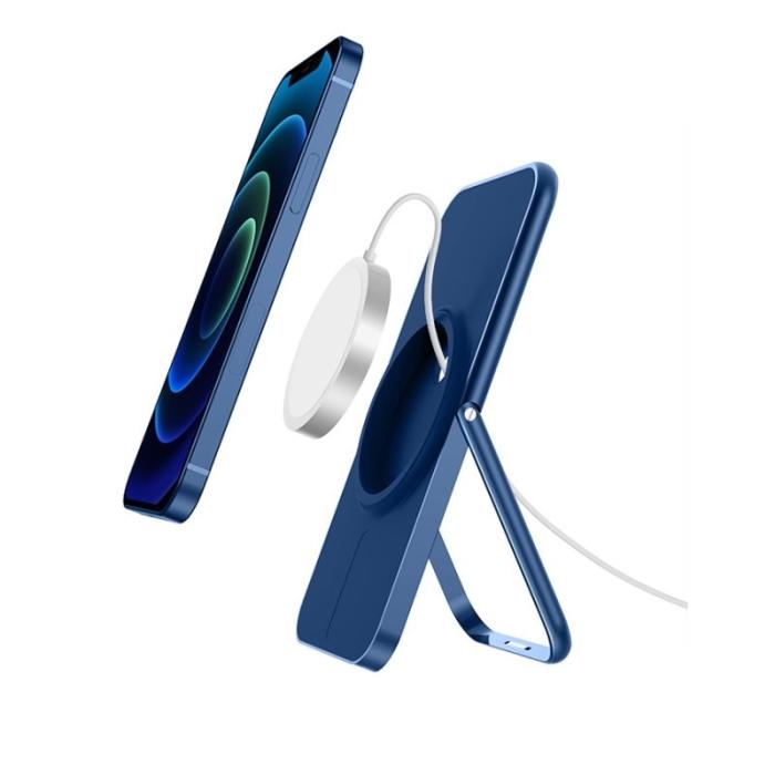 A-One Brand - Desktop Mount Magsafe Wireless Charger - Blå