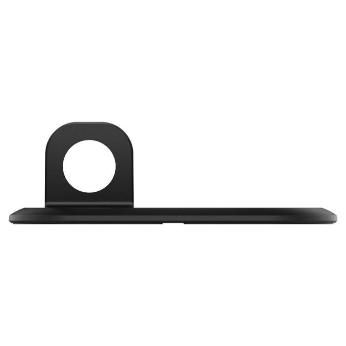 UTGATT1 - Spigen - Magfit Duo Apple Magsafe & Apple Watch Charger Stand - Svart