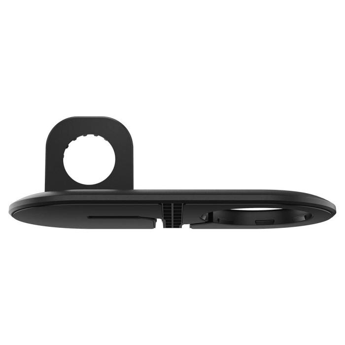 UTGATT1 - Spigen - Magfit Duo Apple Magsafe & Apple Watch Charger Stand - Svart