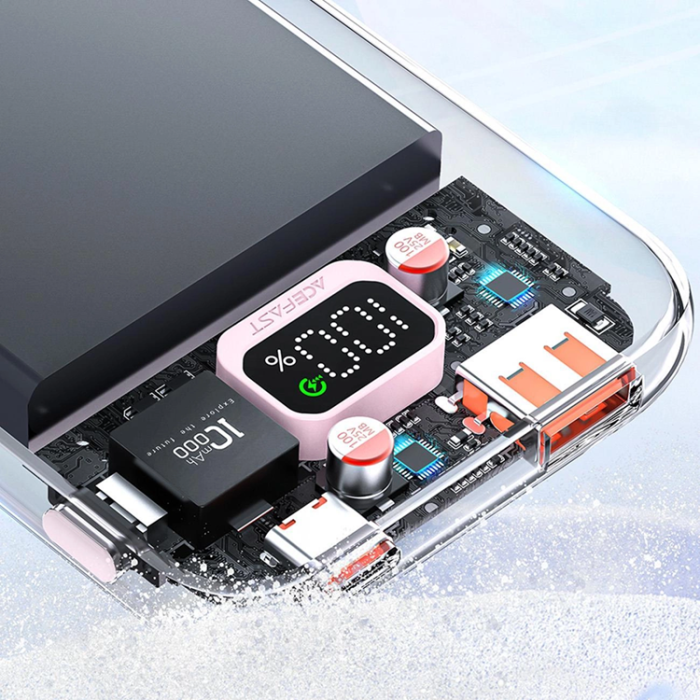 Acefast - Acefast Powerbank 10000mAh 30W Sparkling Series M1 - Grå