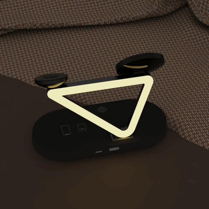 Tech-Protect - Tech-Protect 3-in-1 Trådlös Laddare iPhone, Apple Watch, AirPods -