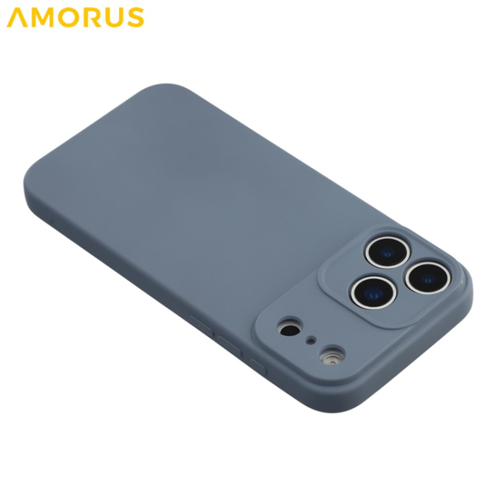 Amorus - AMORUS iPhone 17 Pro Max Mobilskal Precise Cutouts - Lavendelgrå