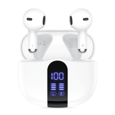 Tech-Protect - Tech-Protect Trådlös Hörlurar In-Ear Ultraboost Core G2 - Vit