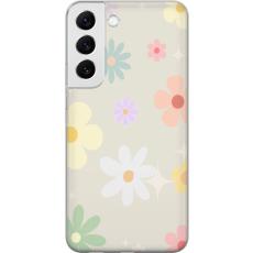 iSecrets - Mobilskal till Samsung Galaxy S22 5G med fejdande blommor