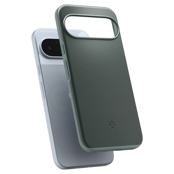 Spigen - Spigen Google Pixel 10/10 Pro Mobilskal Magsafe Thin Fit - Sage Grön