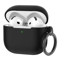 AHASTYLE - AHASTYLE AirPods 4 Skal Silikon PT196 - Svart