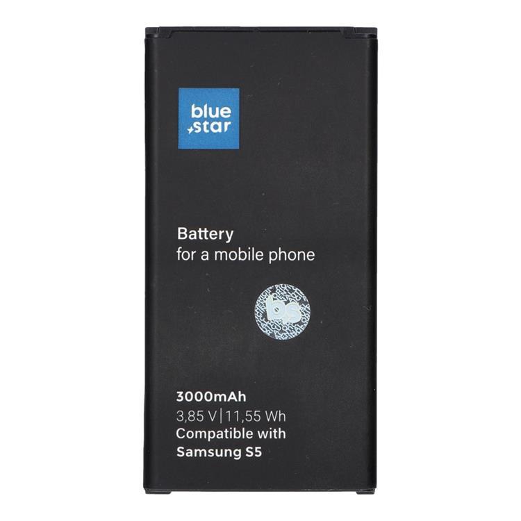 Blue Star Samsung S5 Batteri 3000 mAh PREMIUM | 264 | AlltMobil