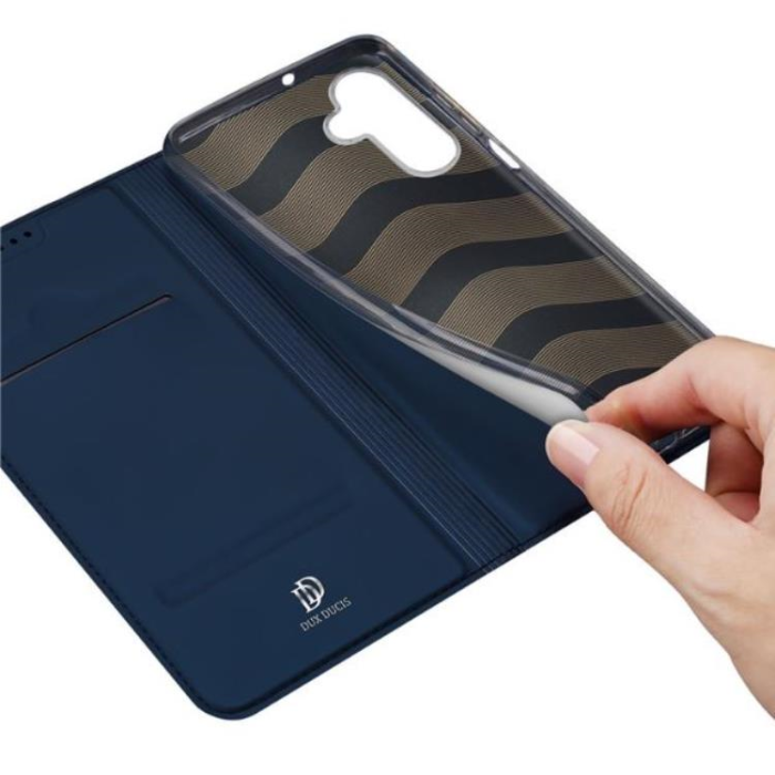 Dux Ducis - Dux Ducis Galaxy A24 4G Plånboksfodral Skin Pro - Blå