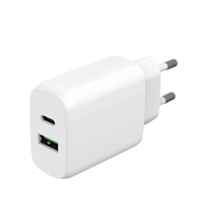 GEAR - Gear Snabbladdare PD/PPS 30W QC 18W 1xUSB-C 1xUSB-A