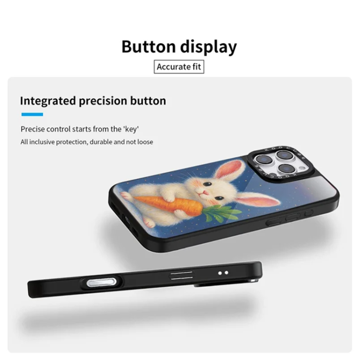 A-One Brand - iPhone 15 Pro Mobilskal MagSafe Aluminium Silikon