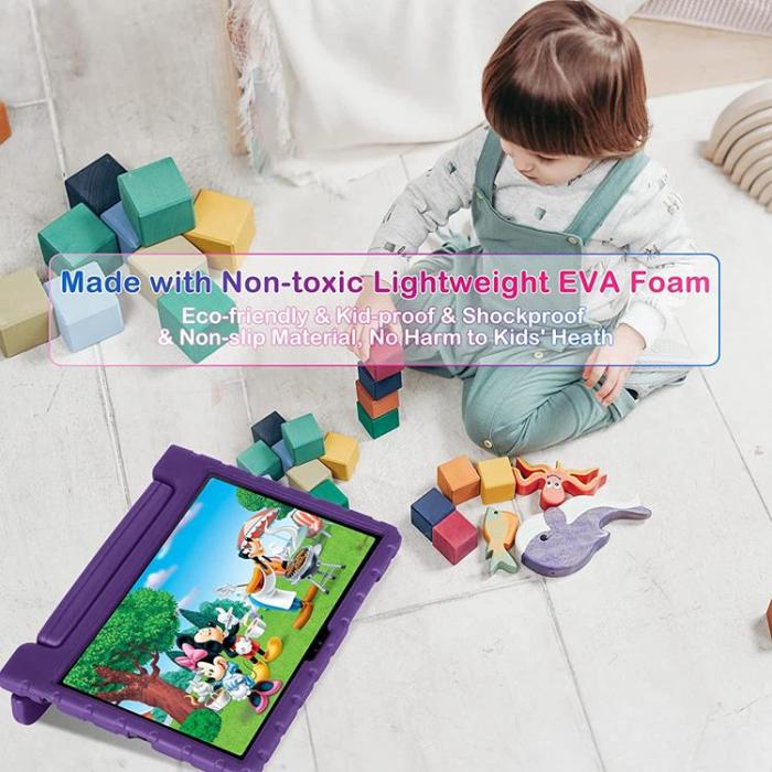 A-One Brand - Galaxy Tab A8 10.5 (2021) Skal EVA Kickstand - Lila