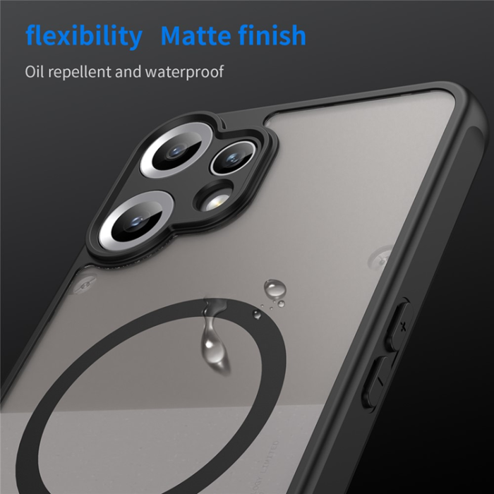 A-One Brand - Nothing CMF Phone 2 Pro Mobilskal MagSafe Anti Drop - Svart