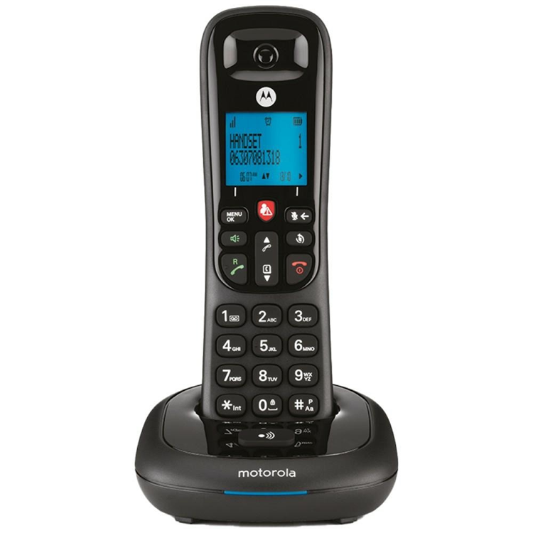 Motorola Trådlös Fast Hemtelefon CD4001 - Svart