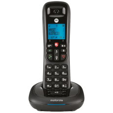 Motorola - Motorola Tr&aring;dl&ouml;s Fast Hemtelefon CD4001 - Svart