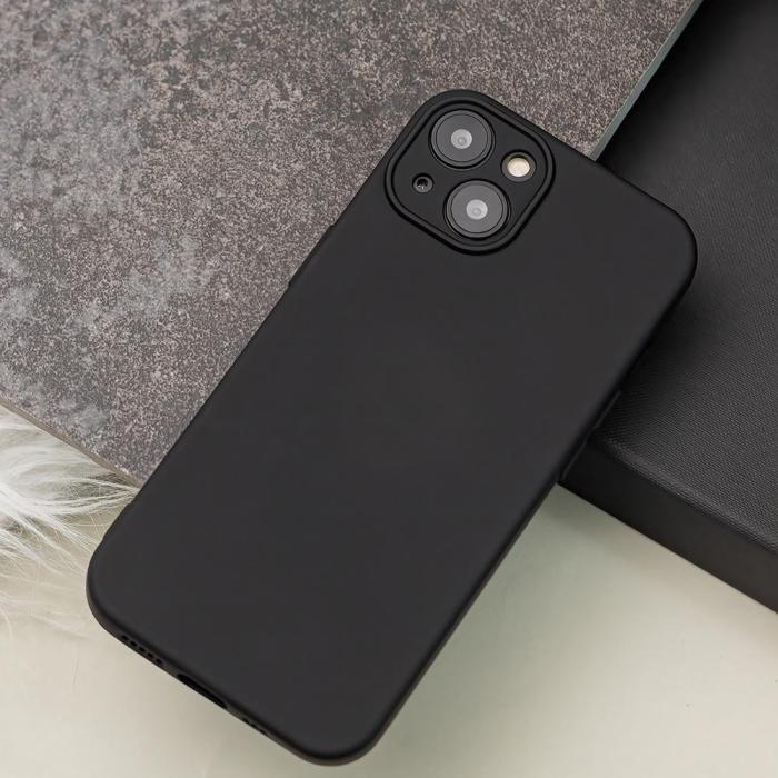 TelForceOne - Silikonfodral till iPhone 11 Pro Max Svart - Slitstarkt Skydd