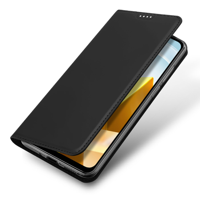 Dux Ducis - Dux Ducis Xiaomi Poco M5 Plånboksfodral Skin Series - Svart