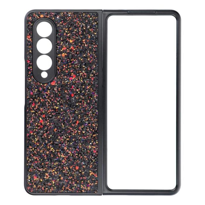 OEM - Galaxy Z Fold 4 Mobilskal Shining - Svart