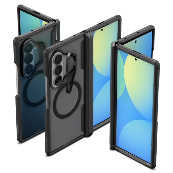 Spigen - Spigen Mobilskal För Galaxy Z Fold 8 Ultra MagSafe Optik Armor Pro - Svart