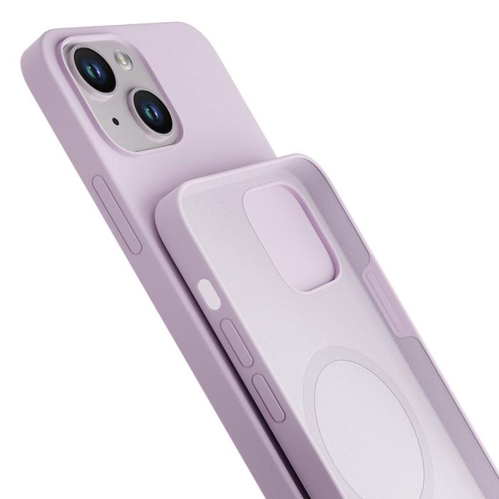 3MK - 3mk iPhone 14 Plus Mobilskal Magsafe Hardy - Voilet