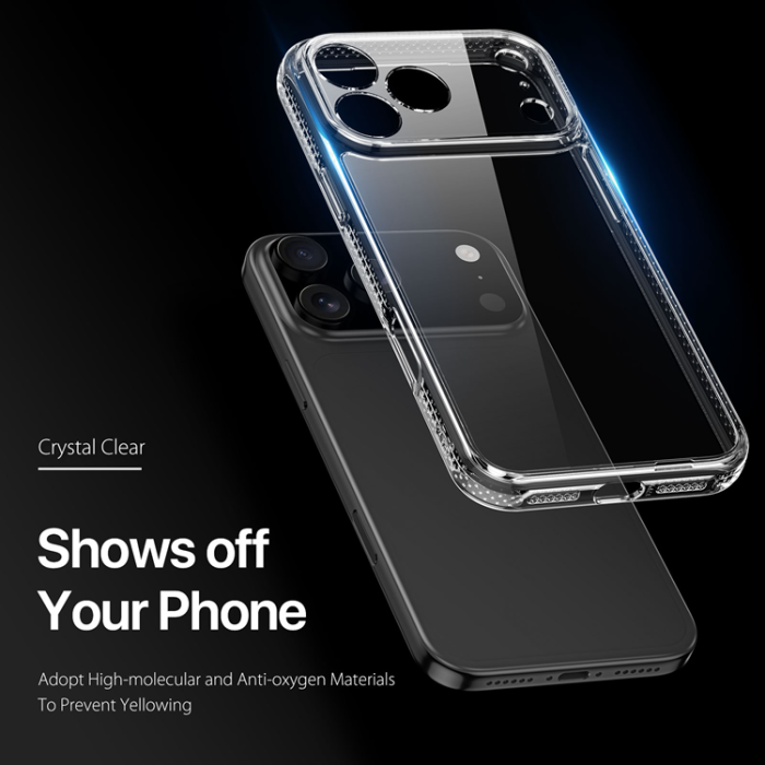 Dux Ducis - Dux Ducis iPhone 17 Pro Max Mobilskal Clin Anti-drop - Clear
