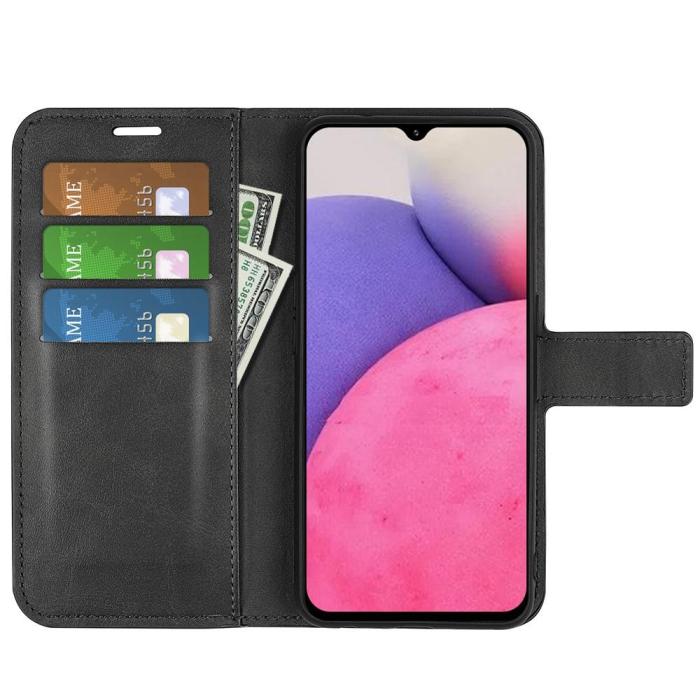 A-One Brand - Plånboksfodral Galaxy A33 5G - Svart