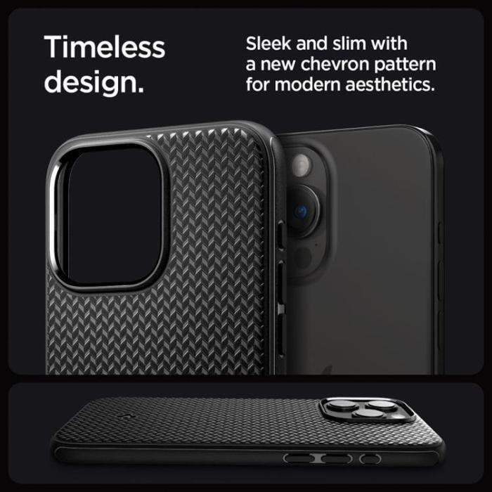 Spigen - Spigen iPhone 15 Pro Max Mobilskal Magsafe Armor - Matte Svart