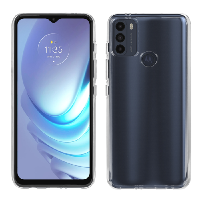 UTGATT5 - Krusell Soft Skal Motorola Moto G50 - Transparent