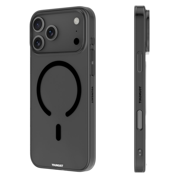 YOUNGKIT - YOUNGKIT iPhone 17 Pro Max Mobilskal MagSafe PC - Svart